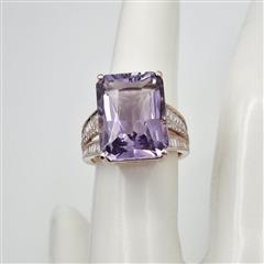 EFFY 14K Rose Gold Radiant Cut 